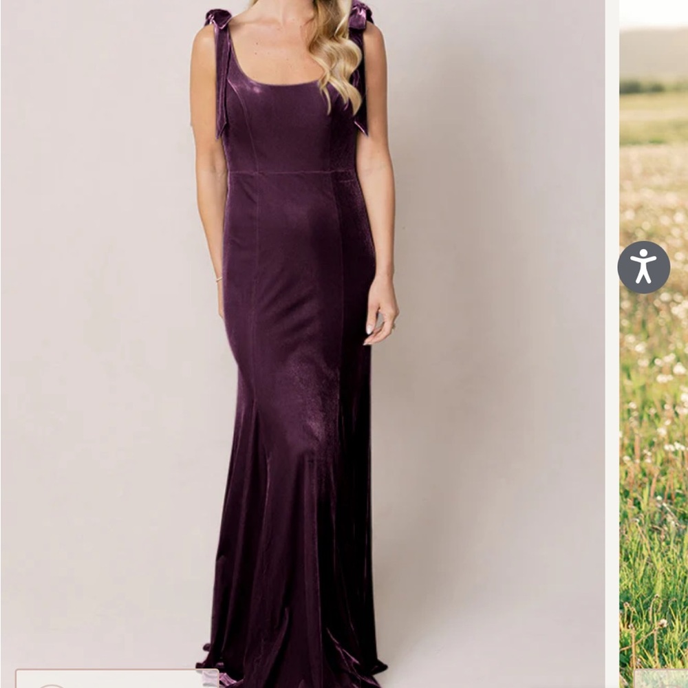 Revelry Deep Purple Maxi Dress
